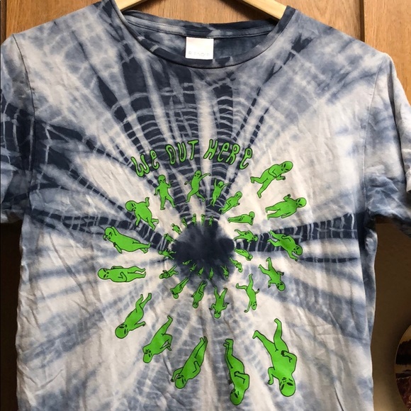 Ripndip Other - RIPnDIP Tie-dye Alien Tshirt 👽
